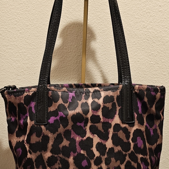 Coach Ocelot Sateen Print Tote #F25282 - Picture 7 of 8